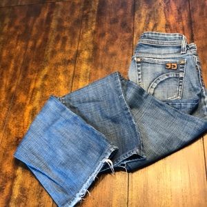 Women’s Low Rise Wide Leg Jeans Size W 24